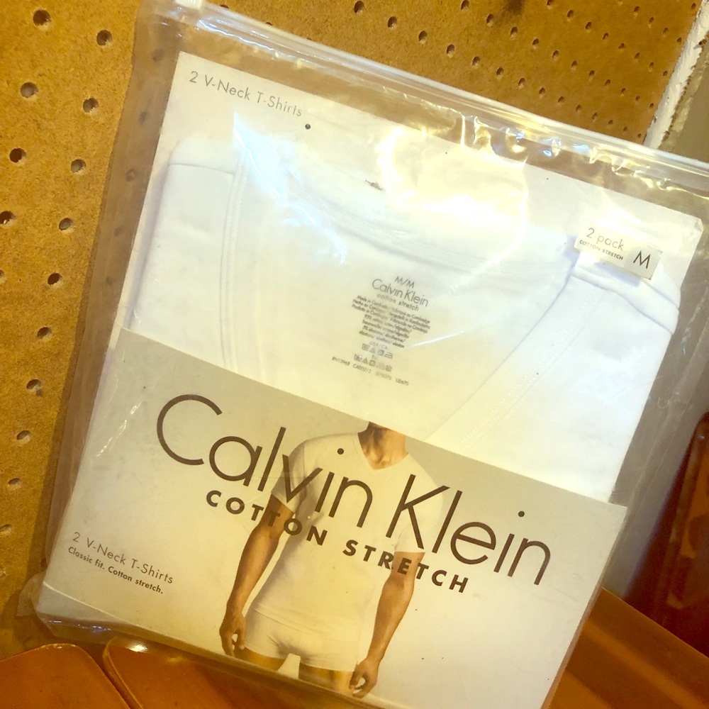 Calvin Klein Men's 3-Pack V-Neck
